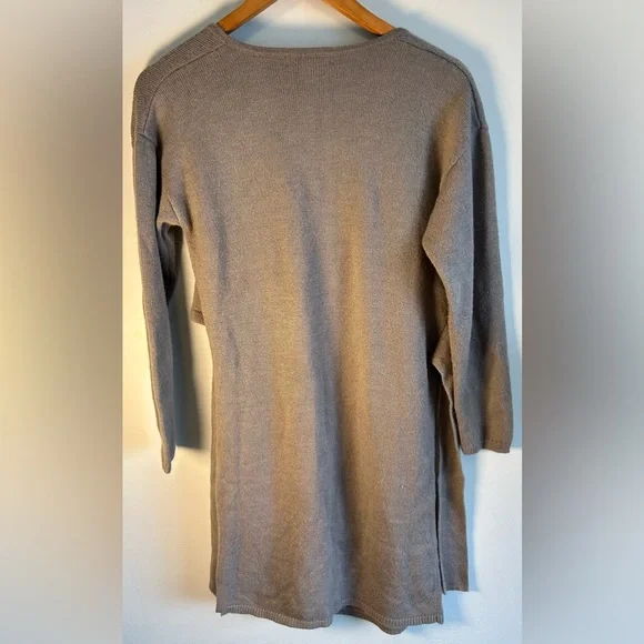 Banana Republic Women’s Long Sleeve Top Wrap Around Sweater Midi Dress Sz S EUC - Picture 6 of 8